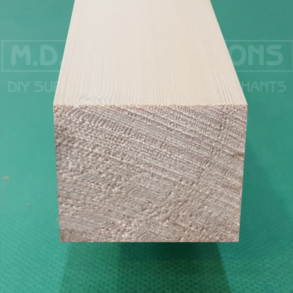 4.8m - 50 X 35 Square Edge White Deal (2x1h)