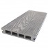 Montana Composite Woodgrain Decking Board | Soft Grey | 135mm X 25mm X 3.6m
