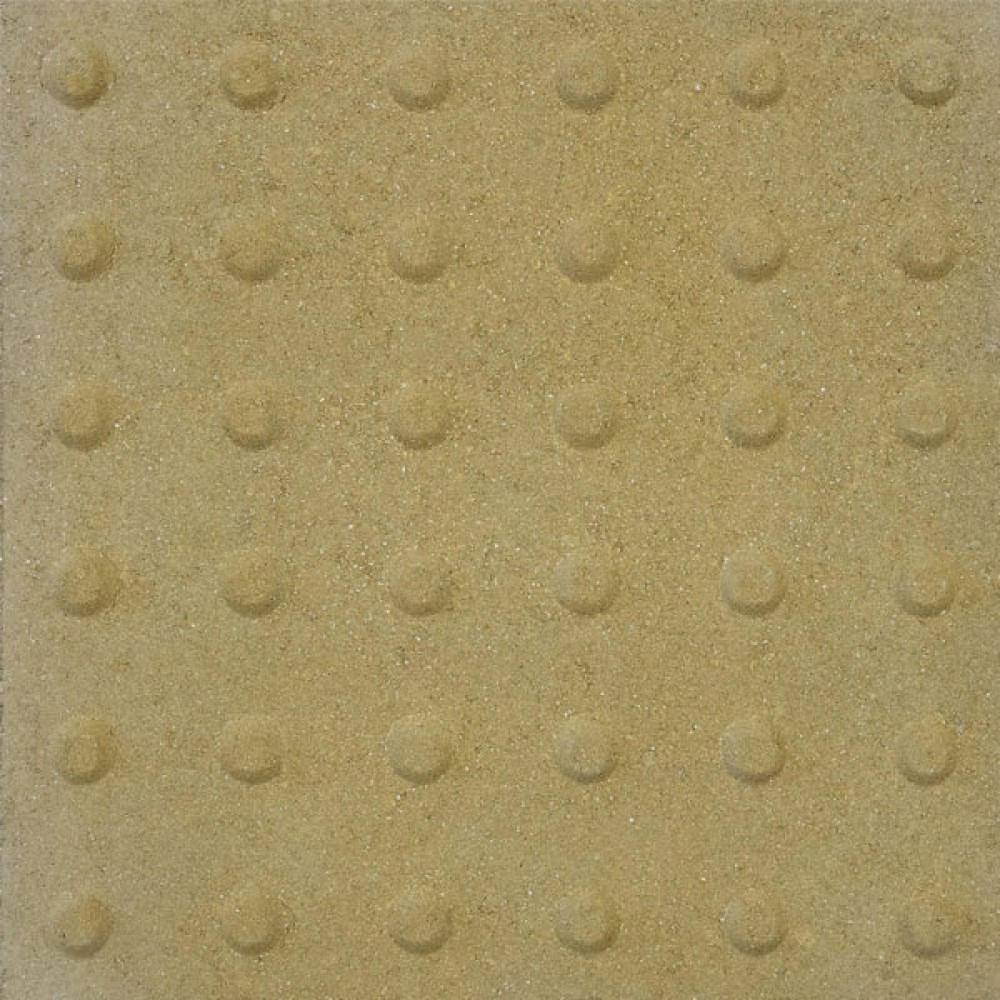 Tobermore Tactile Paving Buff Blister | 400x400x50