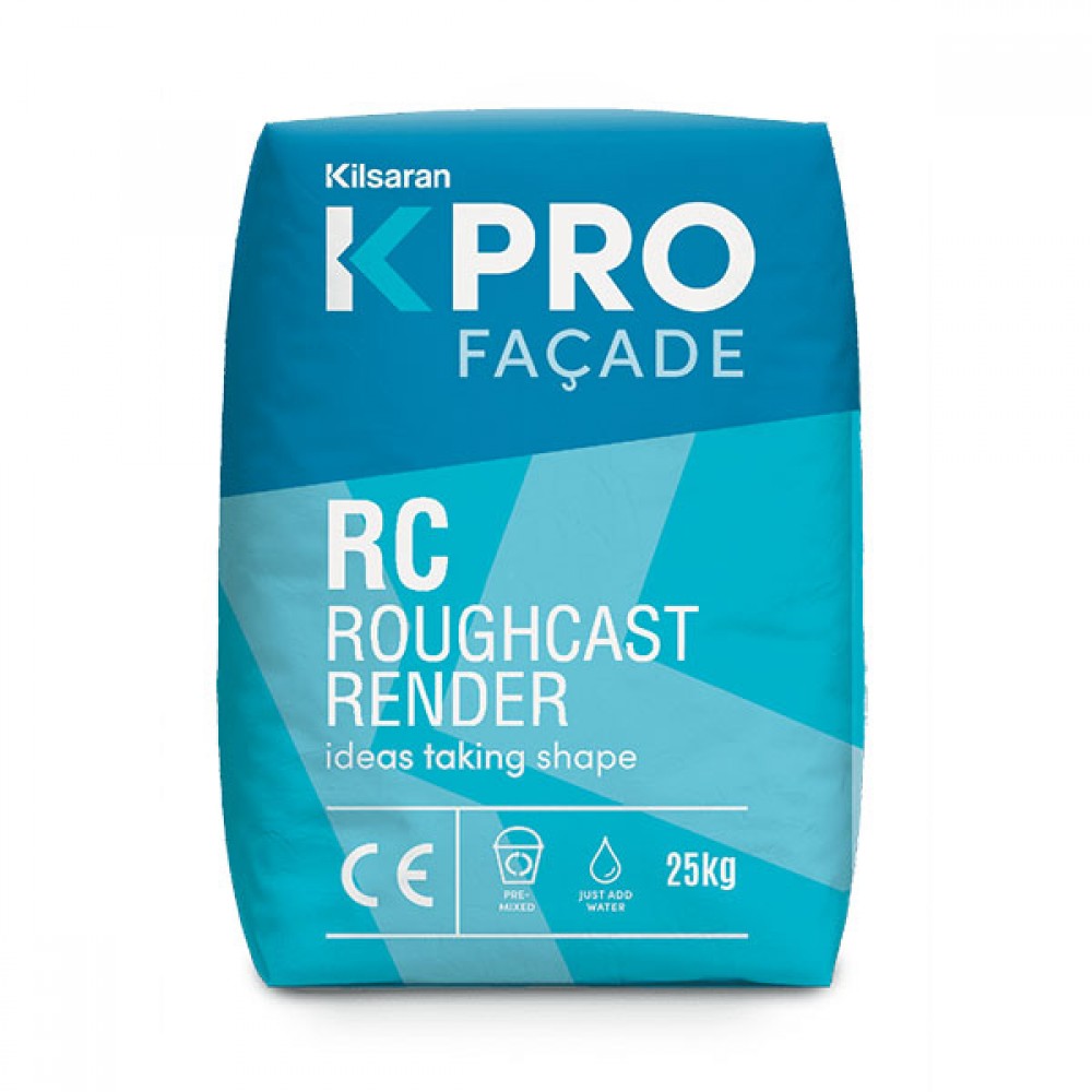 Kilsaran Rough Cast 25kg | Polar White