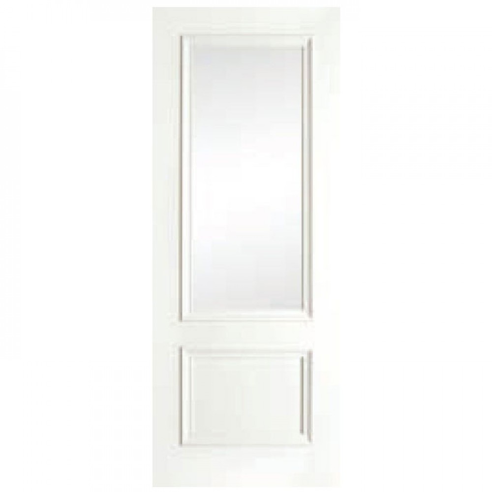 Milan 1 Lite Premium Primed White Clear