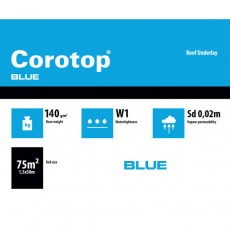 Corotop 140g Blue Breather Felt | 75m2