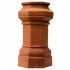 Octagon Base Chimney Pot Terracotta | 600mm