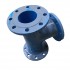 100mm - 100mm Ductile Iron All Flanged Tee