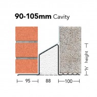 Steel Cavity Lintel | 90-105mm | S/k-90 | Size Options