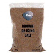 Brown De-icing Salt 25kg