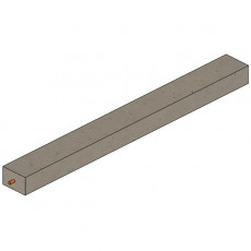 Prestressed Concrete Lintel 4"x3" | 4ft
