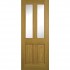 Doras Contract 2 Panel Oak Door ( Glazed)