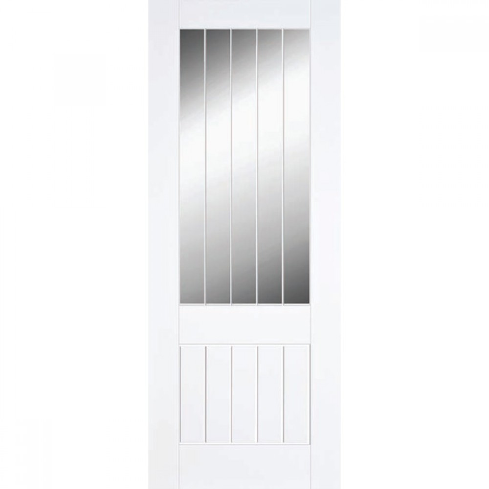 Doras Pegasus Contract 1 Lite White Door (glazed)