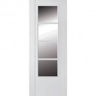Doras Torea Java White | Clear Glass