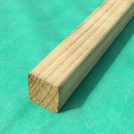 50mm X 44MM | 2" X 2" | Treated White Deal Rough Timber