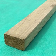 75mm X 44MM | 3" X 2" | Treated White Deal Rough Timber