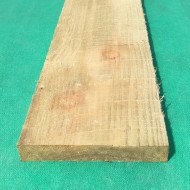 150mm X 22MM | 6" X 1" | Treated White Deal Rough Timber