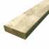 150mm X 44MM | 6" X 2" | Treated White Deal Rough Timber