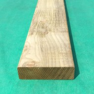 150mm X 44MM | 6" X 2" | Treated White Deal Rough Timber