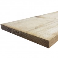 225mm X 22MM | 9" X 1" | Treated White Deal Rough Timber