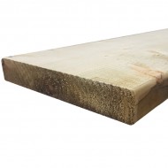 225mm X 35MM | 9" X 1½" | Treated White Deal Rough Timber