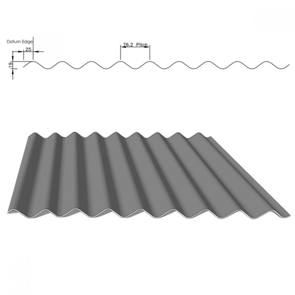 Galvanised Corrugated Iron Sheeting | 8/3 | Size Options