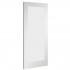 Deanta NM6G White Primed Shaker Clear Glazed Door