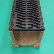 12.5 Tonne Polyconcrete Channel 1 Metre Grid Included