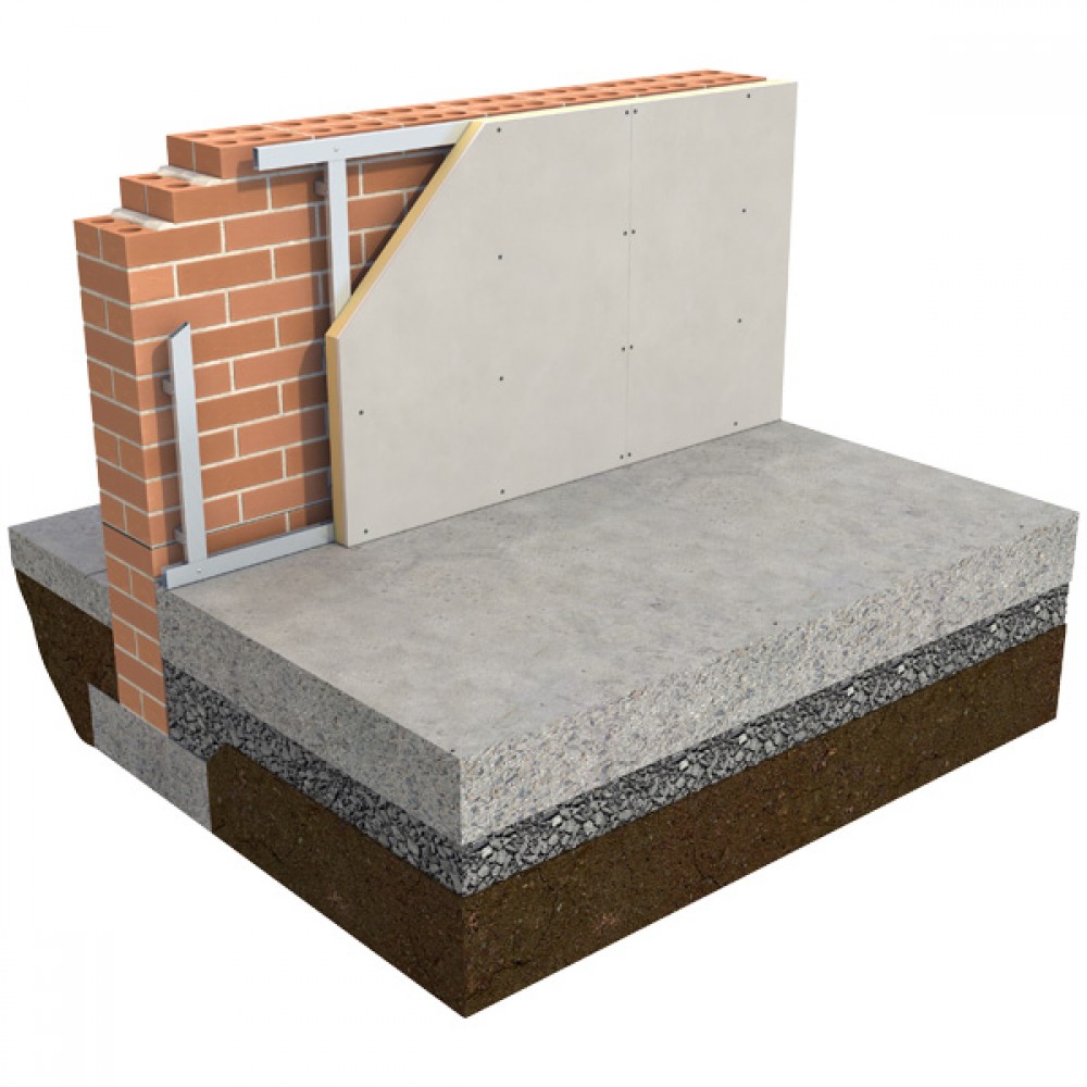 27mm Insulated Plasterboard Slabs | 8ft x 4ft | 1197mm x 2435mm