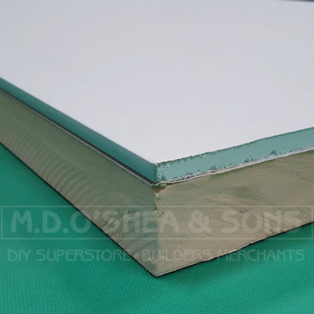 62.5mm Insulated Plasterboard Slabs | 8ft x 4ft | 1197mm x 2435mm