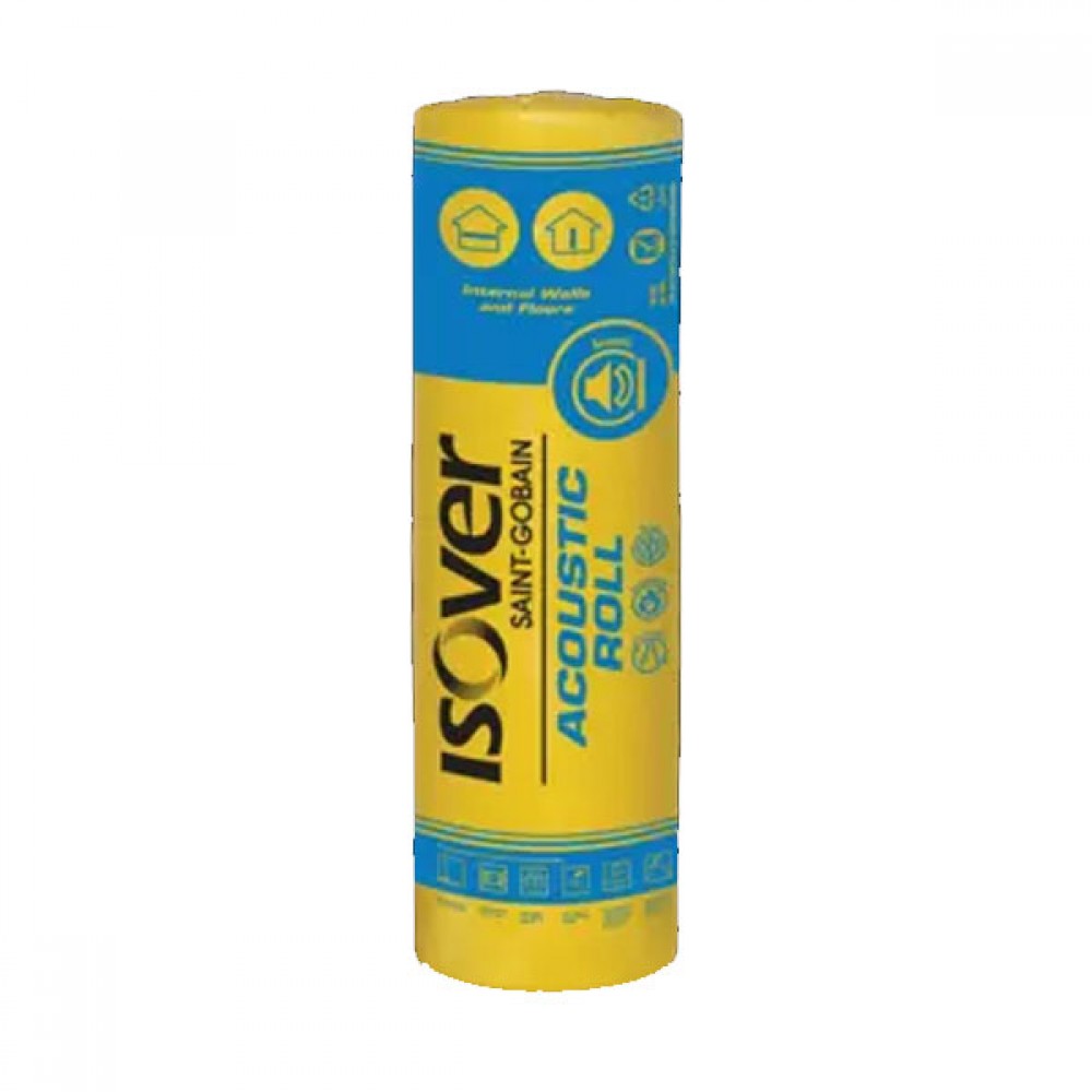 Isover 50mm Acoustic Roll | 14.4m2 | Per Roll