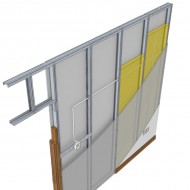 72mm Metal U Track | 3 Metre | 72C50 | SFSDT72