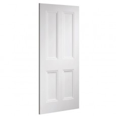 Deanta NM1 White Primed 4 Panel Door