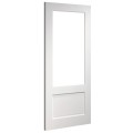 Deanta NM3G White Primed Door | Glass Optional