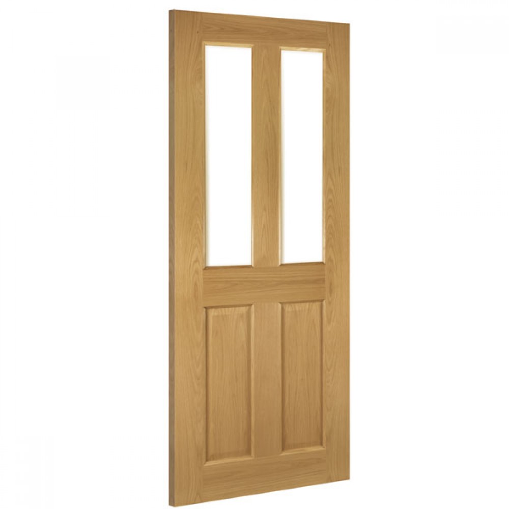 Deanta Nm4g Oak Door | Unglazed
