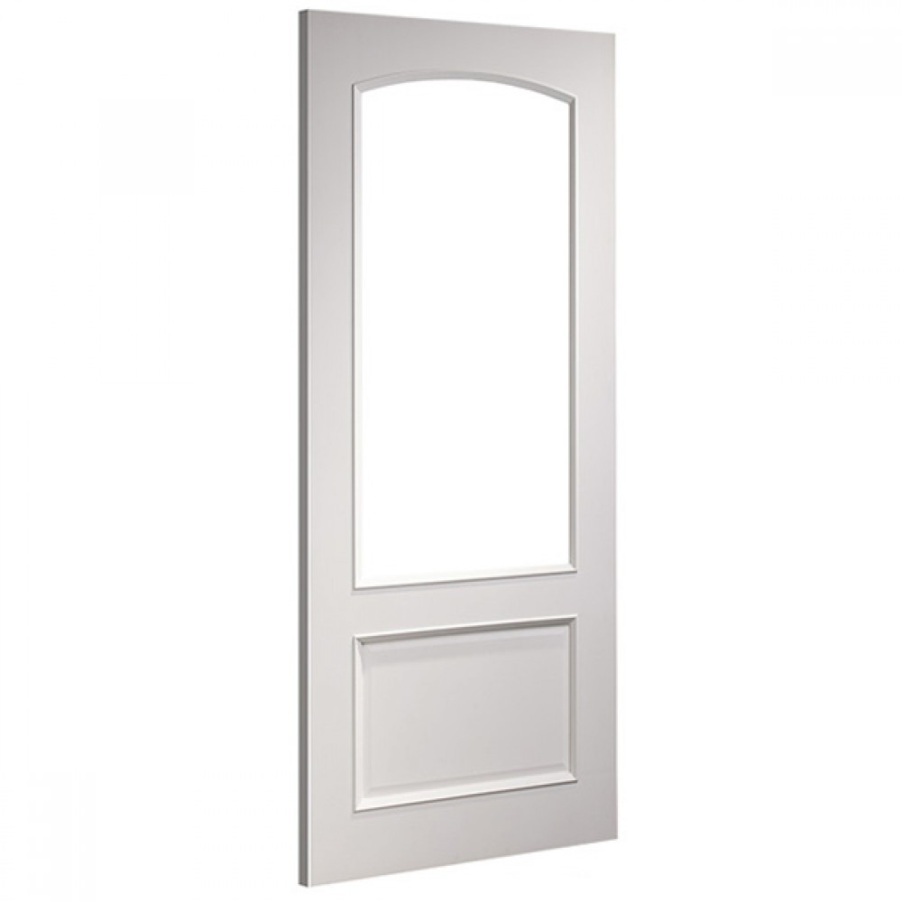 Deanta RB7G White Primed Door | Glass Optional