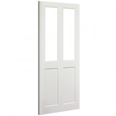 Deanta WM4G White Primed Door | Glass Optional Extra