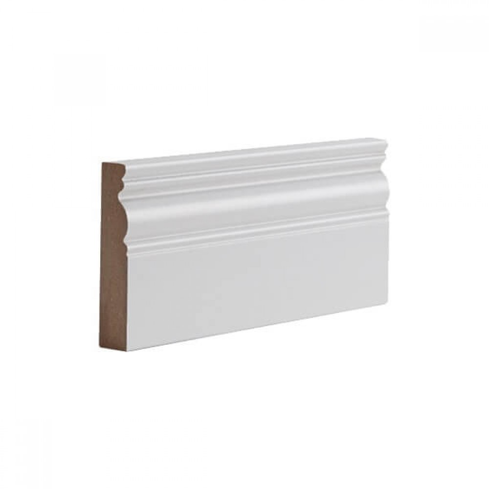 Deanta Georgian Primed Architrave 90x18mm | 5x 2.1mtr Pk