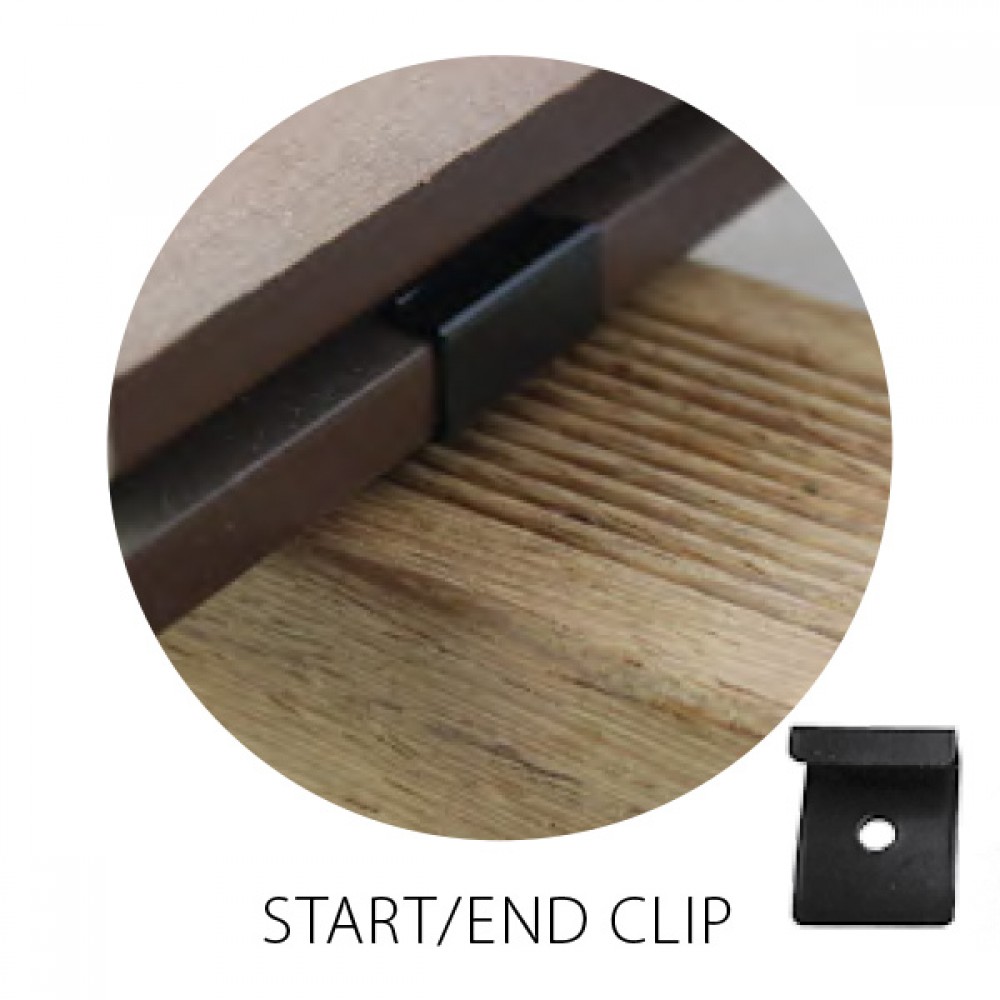Montana Composite Decking End Pieces For Timber Joists | Pack Of 25