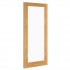 Deanta Nm6g Oak Shaker Clear Glazed Door