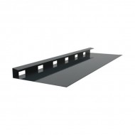Aluminium Slate Dry Valley Trim | Type 7 | 18mm x 3M | Black