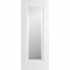 Doras Eindhoven 1 Lite Door Painted White ( Frosted Glazed)