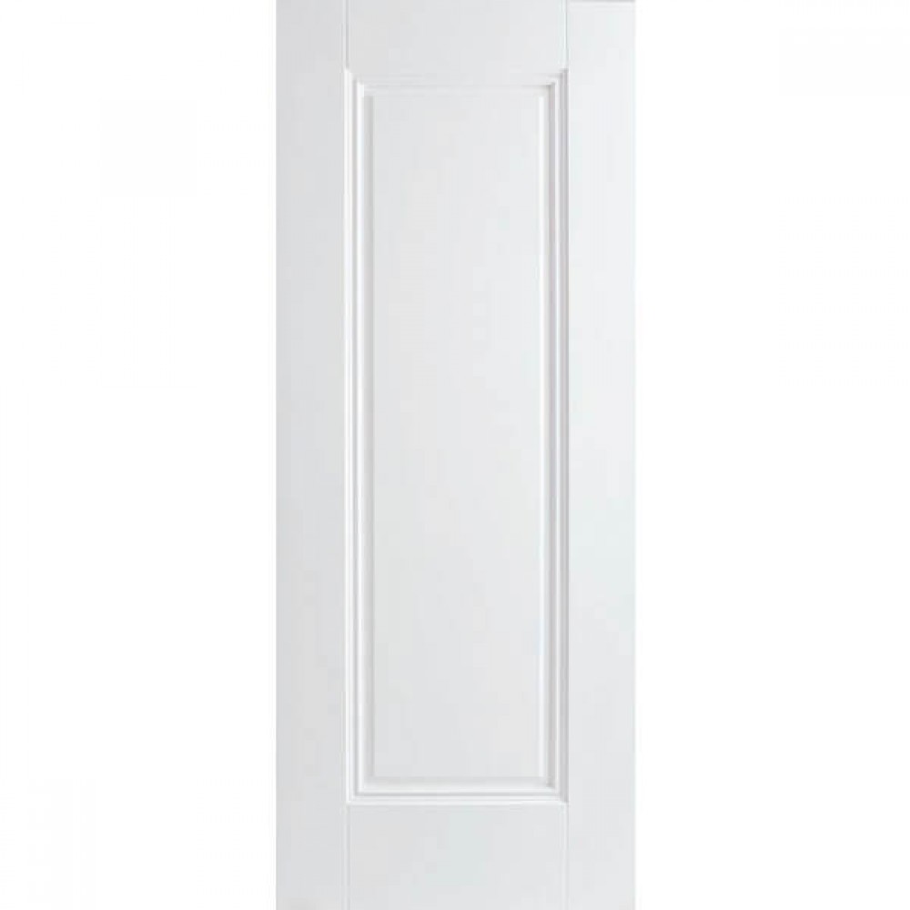 Doras Amsterdam 1 Panel Door Painted White
