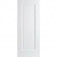 Doras Amsterdam 1 Panel Door Painted White