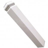 External Fascia Corner 300mm | White