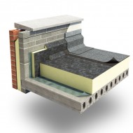 Thin-r 100mm Flat Roof Insulation Board | Per Sheet | FRBGM100S4