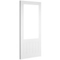 Deanta HP38G Primed White Door | Glass Optional