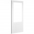 Deanta HP38G Primed White Door | Glass Optional