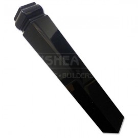 External Fascia Corner 300mm | Black