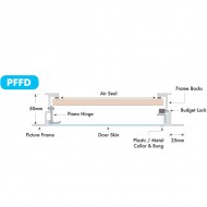 Attic Access Panel | 1 Hour Fire Rated | PFFD | Choose Size