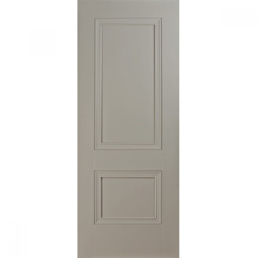 Doras Salzburg 2 Panel Door Painted Silk Grey
