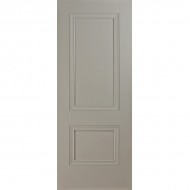Doras Salzburg 2 Panel Door Painted Silk Grey