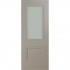 Doras Salzburg 1p 1 Lite Door Painted Silk Grey ( Glazed Frosted)