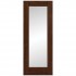 Daiken Walnut 1 Panel Clear Glass Door